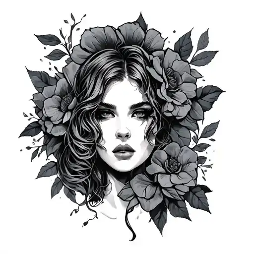 Lust tattoo design idea