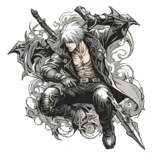 Devil May Cry tattoo design idea
