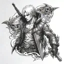 Devil May Cry tattoo design idea