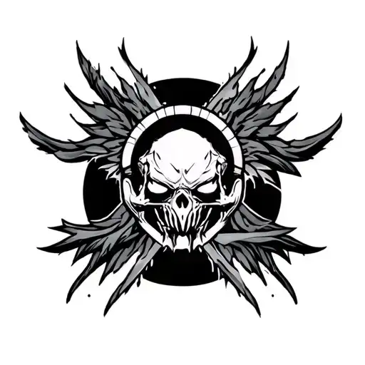 cyber sigilism fore arm tattoo tattoo design idea