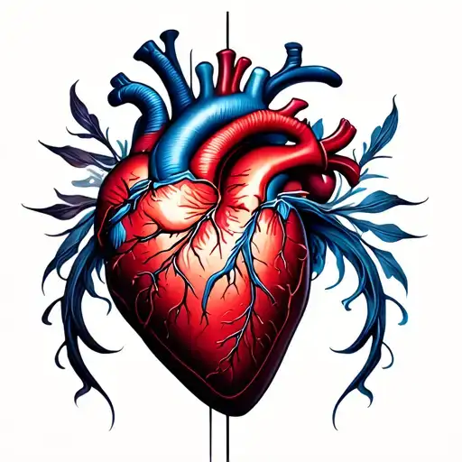 guarded heart tattoo design idea