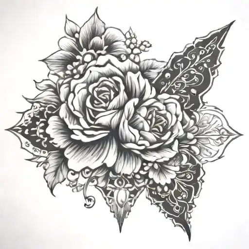 Perfectly Imperfect tattoo design idea