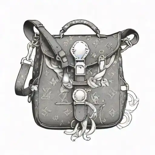 Louis Vuitton tattoo design idea