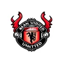 Man Utd Badge red devil tattoo design idea