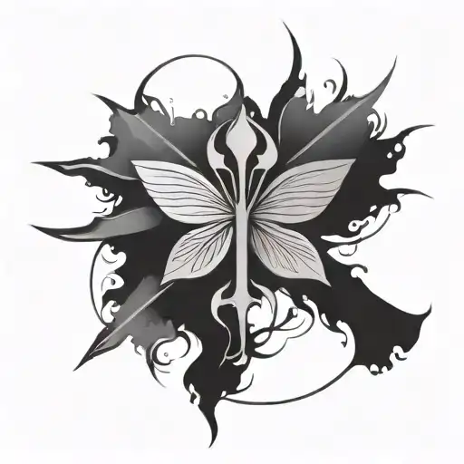suicide survivor symbol tattoo design idea