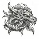 claw tattoo design idea