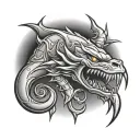 claw tattoo design idea