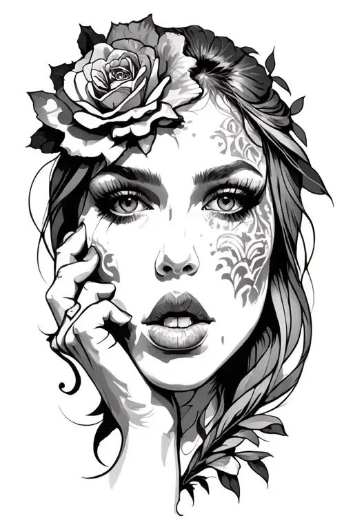 Self Sabotage tattoo design idea