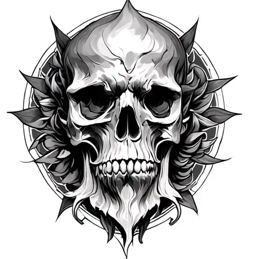 Janus tattoo design idea