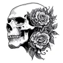 Janus tattoo design idea