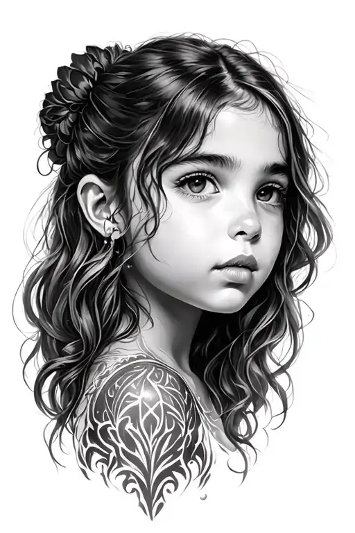 Step Daughter tattoo design idea