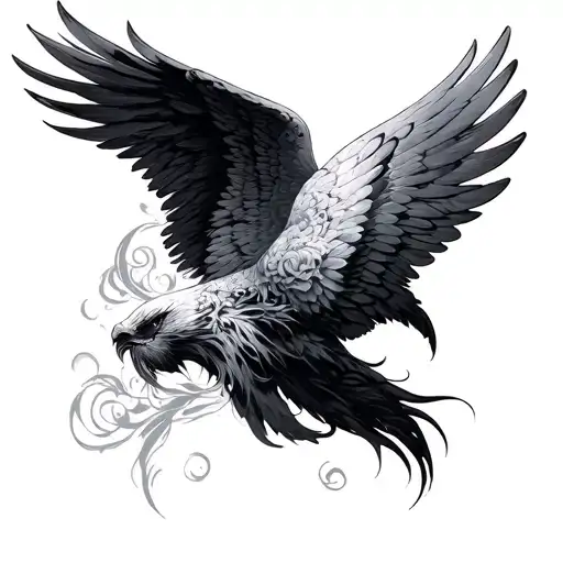 seraph tattoo design idea