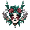 Sissy Slave tattoo design idea