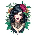 Sissy Slave tattoo design idea