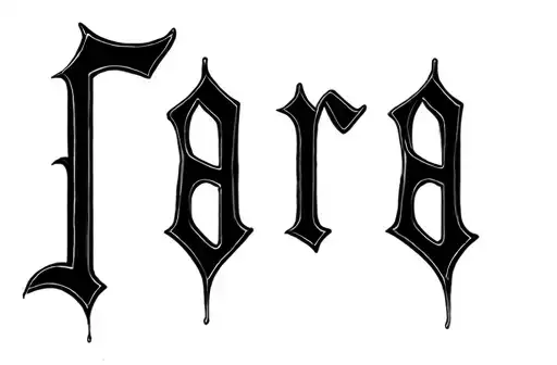 "Tara" tattoo design idea