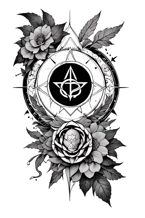 7 Hermetic Principles tattoo design idea