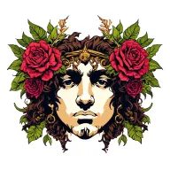 Dionysus tattoo design idea