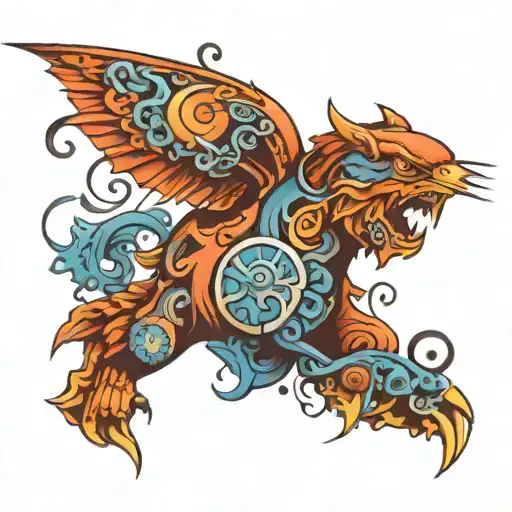 adhd and autism tattoo design idea