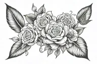 Content tattoo design idea