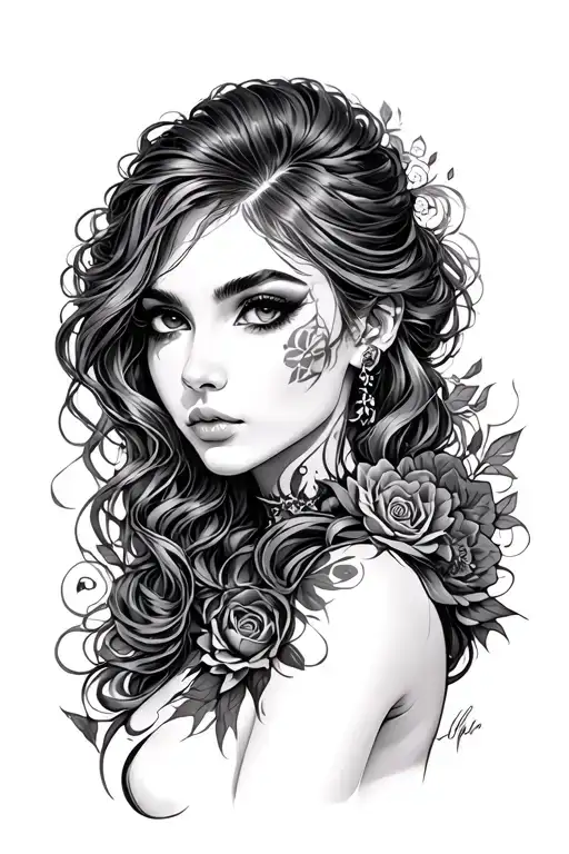 lillith tattoo design idea