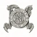 1978 Roman Numerals tattoo design idea