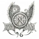 1978 Roman Numerals tattoo design idea