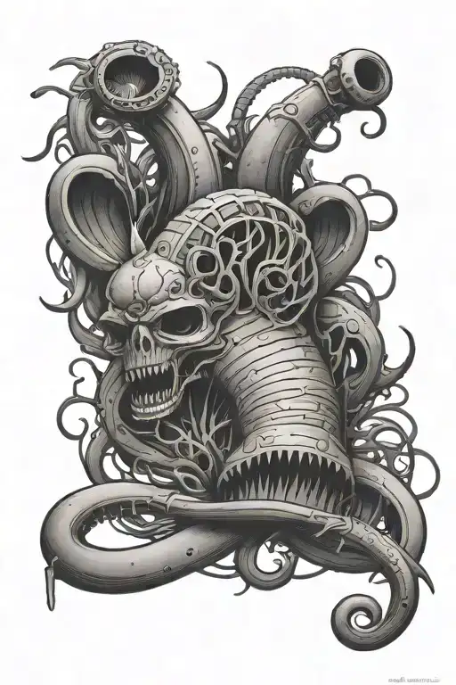 Rammstein Eels tattoo design idea