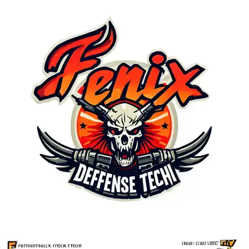 "Fenix Defense Tech" Logo for a defense company based in arizona tattoo design idea