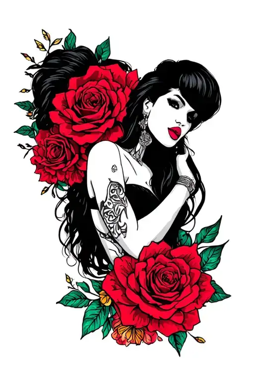 amy winehouse tattoo design tattoo design idea