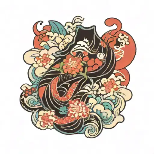 Omamori tattoo design idea