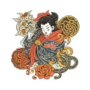 Omamori tattoo design idea