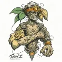 romans 6:23 tattoo design idea