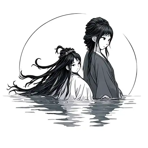 Spirited Away tattoo design idea