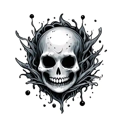 Slime tattoo design idea