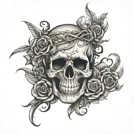 cheat death tattoo design idea