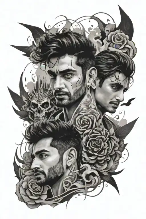 Sujay Sushant kiaan raj ranbir tattoo design idea