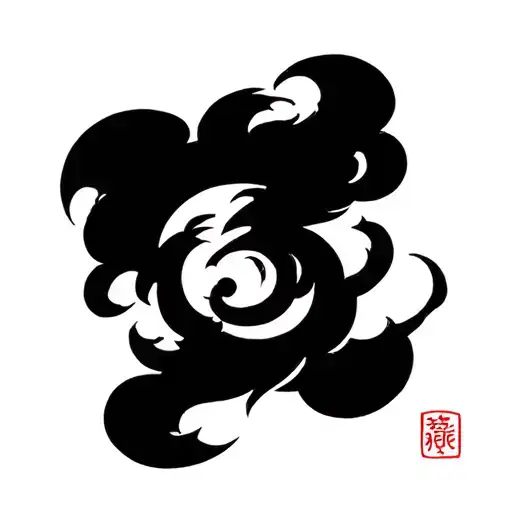 Akatsuki Cloud tattoo design idea