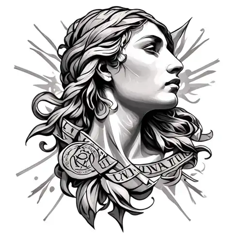 roman numerals neck tattoos tattoo design idea