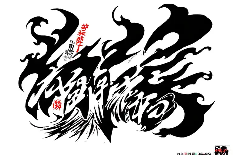 "鉄拳" Hajime no Ippo, Iron Fist boxing style, black amaterasu flames tattoo design idea