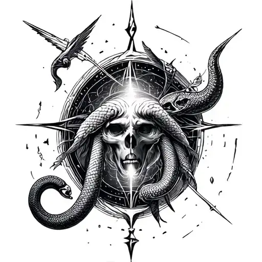 Ophiuchus tattoo design idea