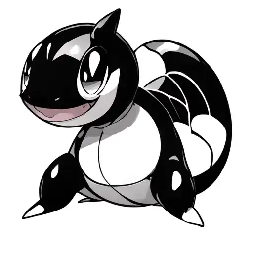 dratini and Seismitoad pokemon tattoo design idea