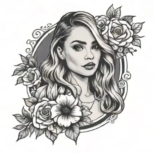 sabrina carpenter inspired tattoo design tattoo design idea