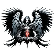 archangel uriel tattoo design idea