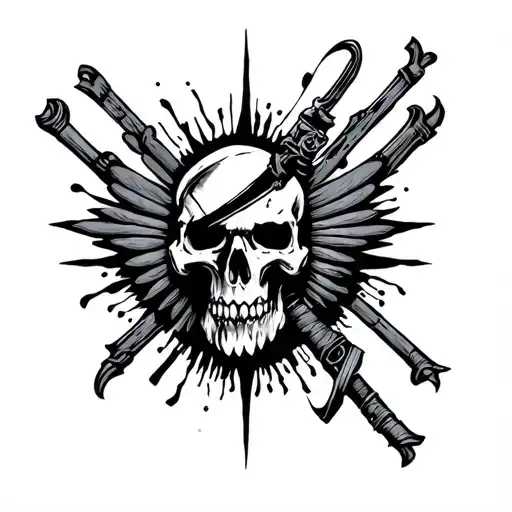3 Percenter tattoo design idea