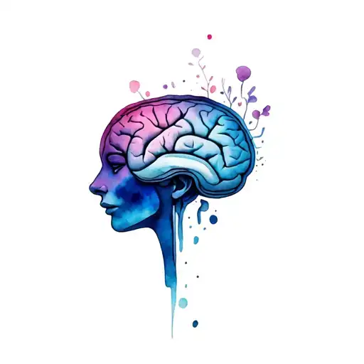 neurodiversity tattoo design idea