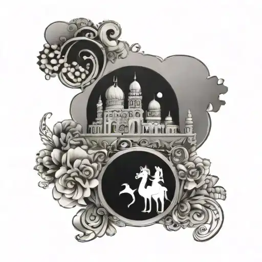 Islam, family, albania tattoo design idea