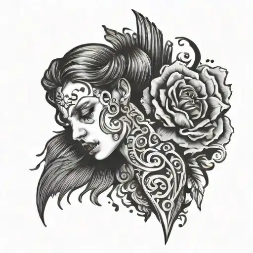 Domestic Violence tattoo design idea