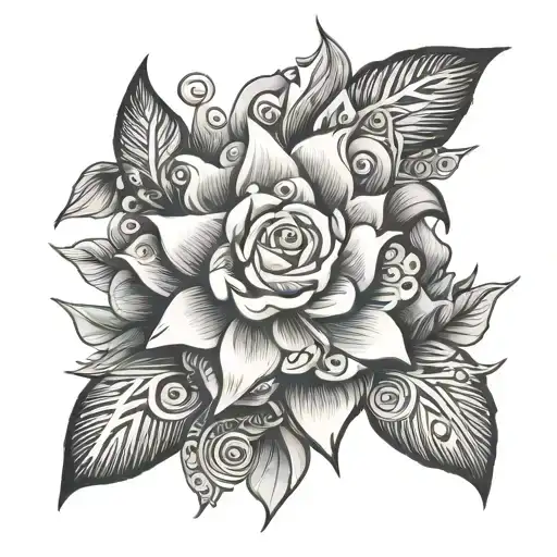blankets tattoo design idea