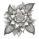 blankets tattoo design idea