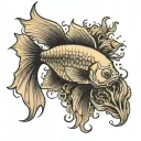 fish aquarium sleeve tattoo tattoo design idea